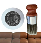 LeatherRevive | Leather furniture cream with brush wood