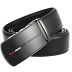 Elegant Luxury Men's Belt with Automatic Buckle
