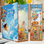 3D-Wood Puzzle DIY-Book Corner Kit