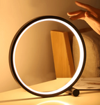Minimalistic table lamp with touch and dimming function