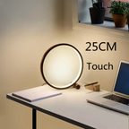 Minimalistic table lamp with touch and dimming function