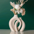 Boho Ceramic Vase – Handmade Decorative Vase