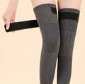 Knee Warmers | Adjustable Fit | Soft Knit with Cashmere Blend