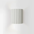 Contemporary wall lamp made of resin