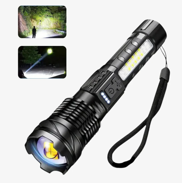High Performance Military Flashlight with 5000 Lumens