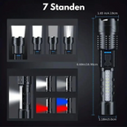 High Performance Military Flashlight with 5000 Lumens
