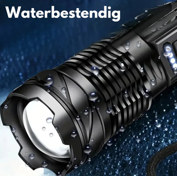 High Performance Military Flashlight with 5000 Lumens