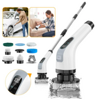 Cordless Electric Cleaning Brush with 7 Replaceable Attachments