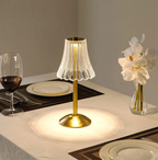 Rechargeable USB LED Table Lamp in Retro Design