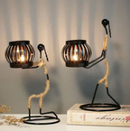 Vintage-Inspired Candle Holder