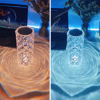 LED lamp in crystal design