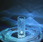 LED lamp in crystal design