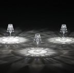 Acrylic Glass Crystal Table Lamp
