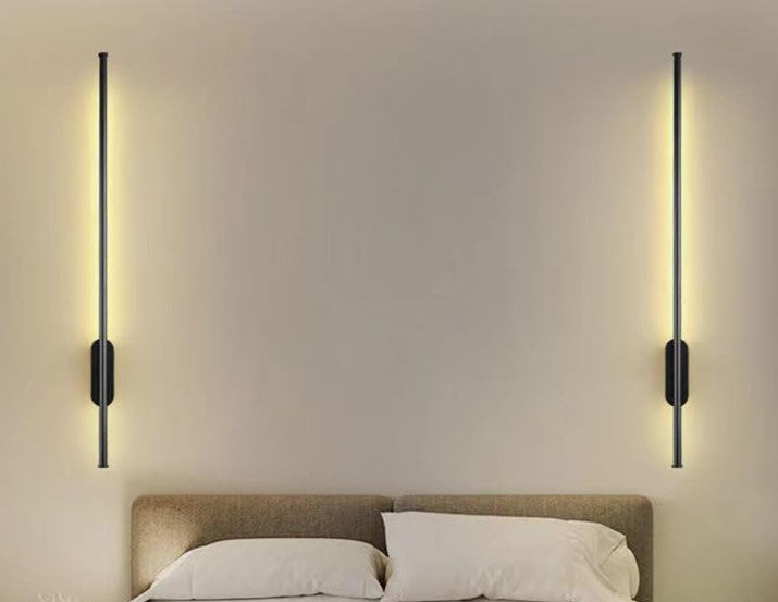Elegant wall lighting with simple shapes