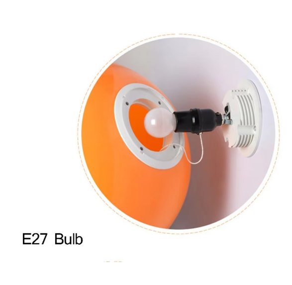 Modern colorful balloon wall lamp – Creative LED wall lamp with pull switch for bedroom