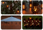 LumiFlame | Solar LED Garden Light