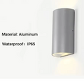 LumiWall | Modern LED Wall Lamp – Weatherproof
