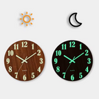 GlowTime | Light-storing quartz wall clock