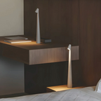 At the desk LED Northern light - 3 intensities, wireless Scandinavian design
