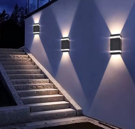 Modern outdoor light with elegant design