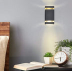 Modern outdoor light with elegant design