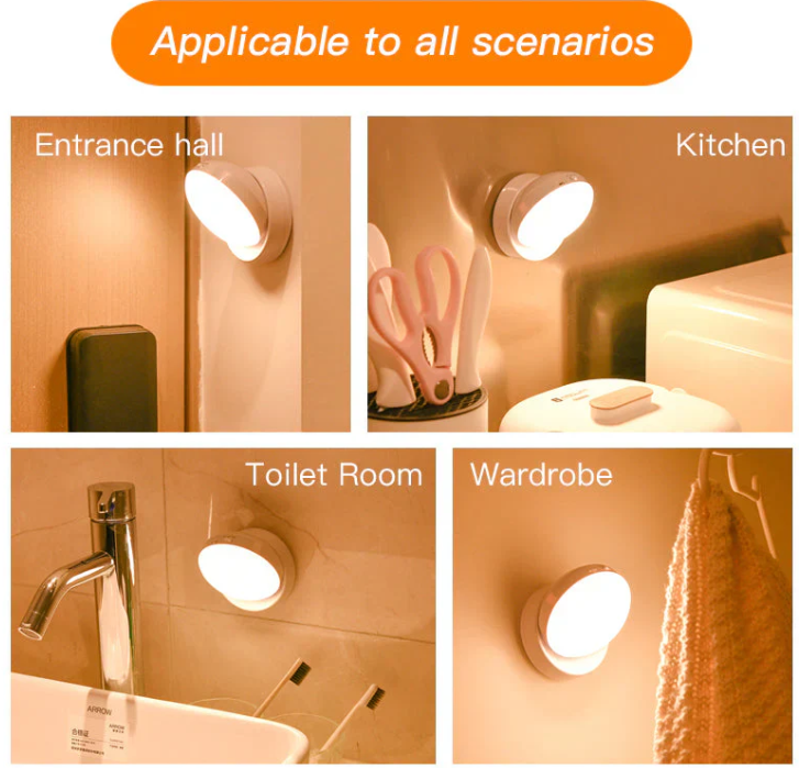 Smart Motion Sensor Night Light – Energy Saving and Automatic