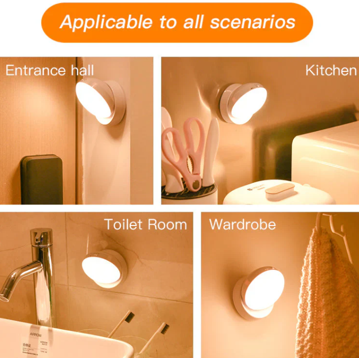 Smart Motion Sensor Night Light – Energy Saving and Automatic