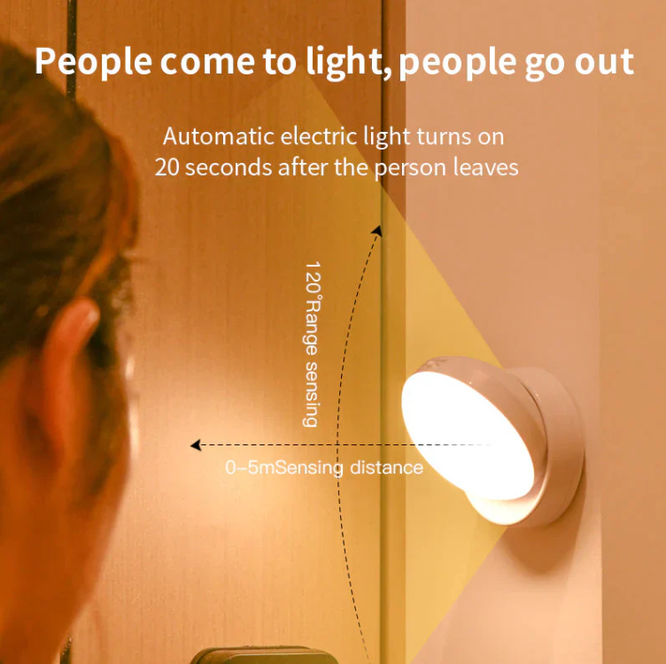 Smart Motion Sensor Night Light – Energy Saving and Automatic