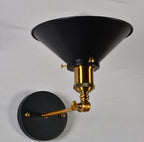 Black elegance with adjustable light angle