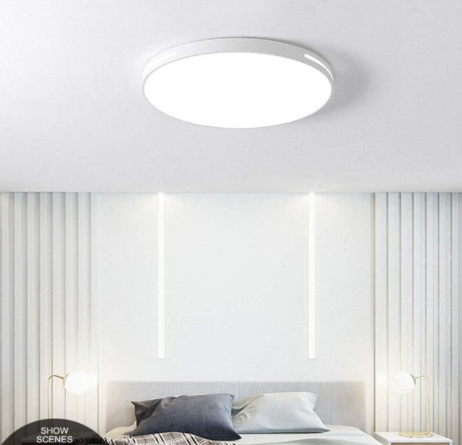 Ultra-thin lighting in classic black and white