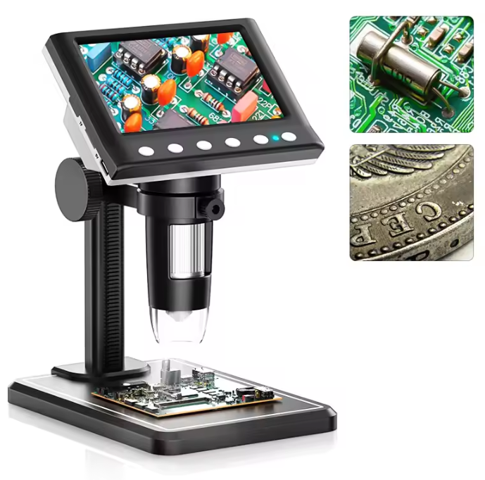 Digital Microscope with 4.3'' Display – 1000X Magnification