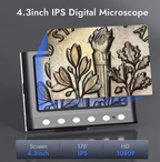 Digital Microscope with 4.3'' Display – 1000X Magnification