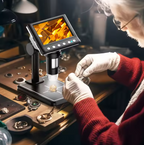 Digital Microscope with 4.3'' Display – 1000X Magnification