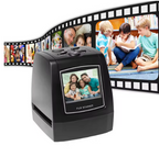 Slide Scanner With LCD Preview, SD Card Slot, And Standalone Function
