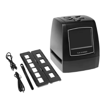 Slide Scanner With LCD Preview, SD Card Slot, And Standalone Function
