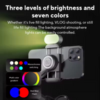 Handheld Smartphone Stabilizer With 3-Axis Gimbal And Gesture Control