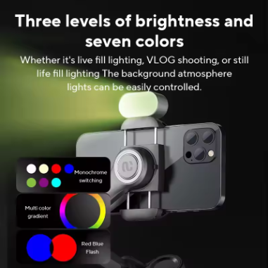 Handheld Smartphone Stabilizer With 3-Axis Gimbal And Gesture Control