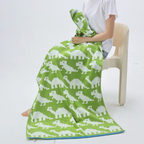 Reversible Animal Print Cotton Towel