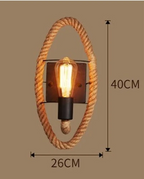 Vintage Rope Wall Light