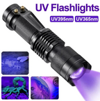 UV-LED flashlight – Ultraviolet light for stain detection and pet urine detection