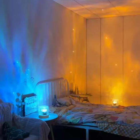 Wireless LED mood light with remote control