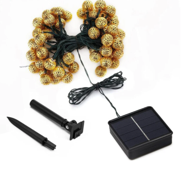 Oriental Waterproof Solar String Lights