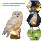 Solar Owl Garden Light
