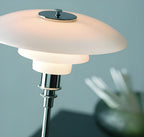 NordiGlow LED Table Lamp – Elegant glass design in Nordic style, dimmable lighting for office, living room or bedroom