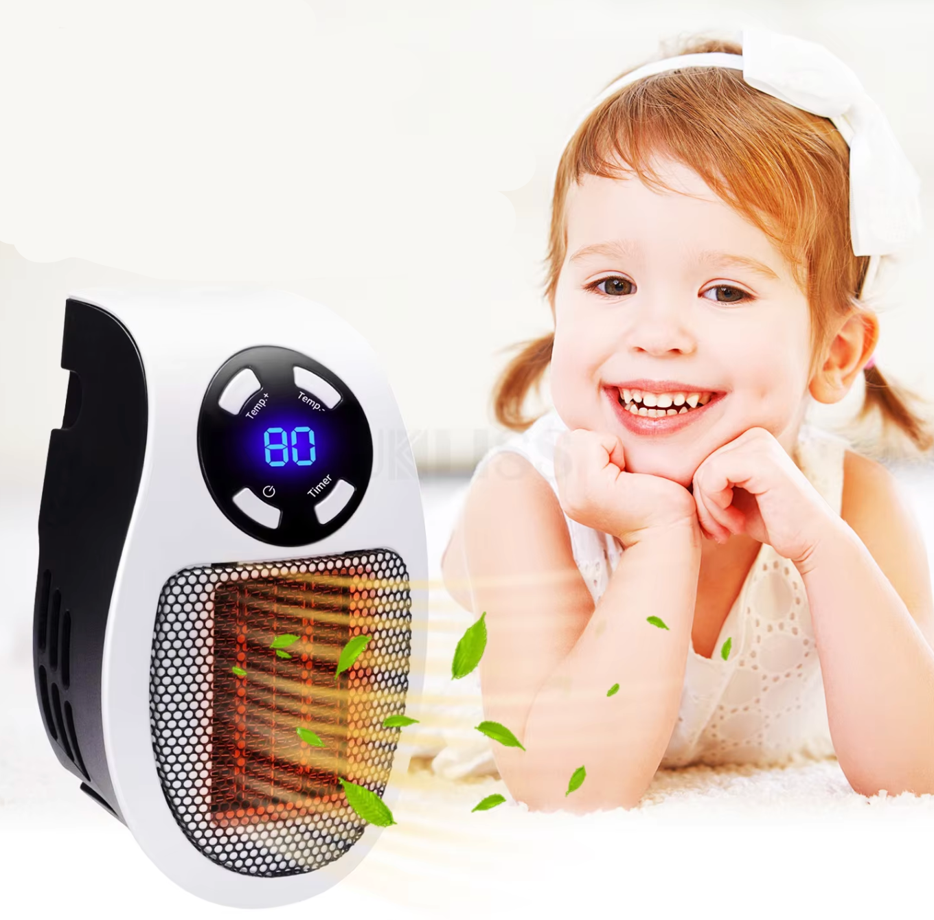 Elegant | Portable Electric Heater – Compact – Efficient – Quiet