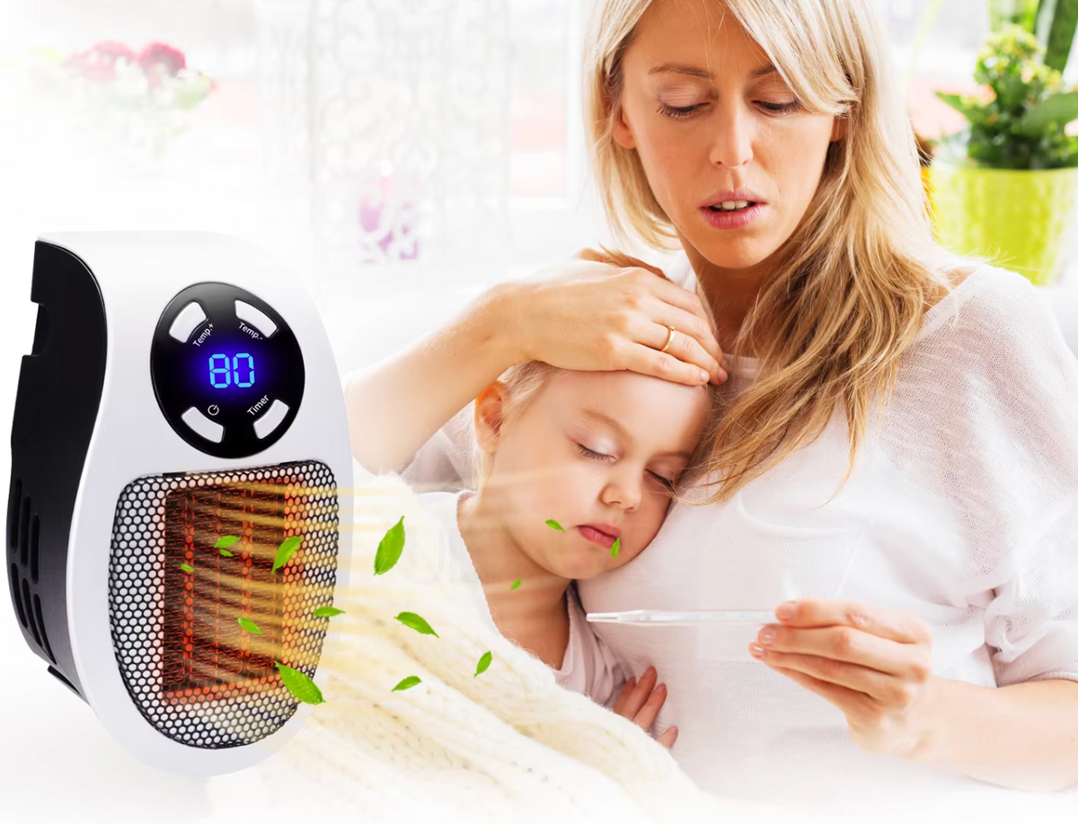Elegant | Portable Electric Heater – Compact – Efficient – Quiet