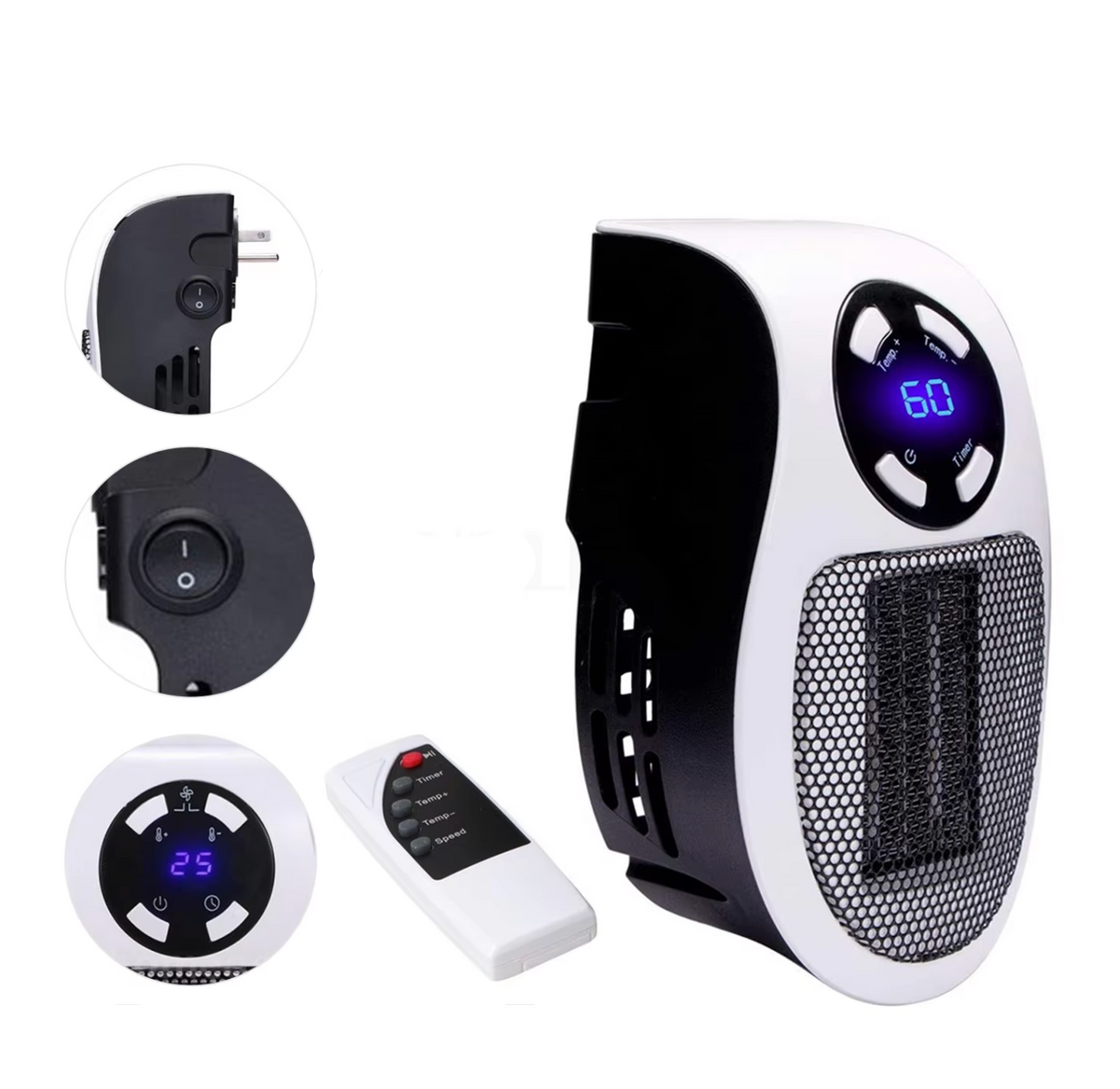 LuxaHeat Elegant Heater | Portable heater for comfortable warmth anywhere