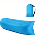 Air-filled lounge chair for on the go