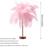 Feather lamp