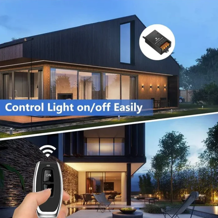 Wireless Remote Control Kit | No wiring required